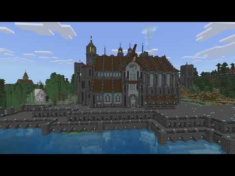 Exploring a Stunning Medieval Church Build in Minecraft