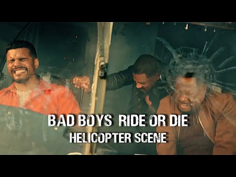 Bad Boys Ride Or Die 2024: Helicopter Scene | Will Smith and Martin Lawrence in bad boys