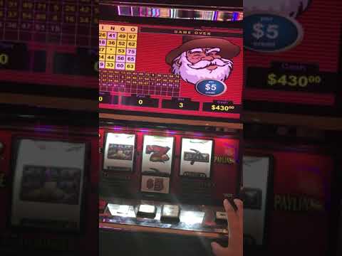 Crazy Bill slot machine, VGT, 5.00 denim, max bet