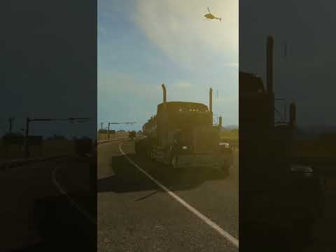 Ats Evening Sunset Traffic On highway #shorts #traffic #sunsetview #shortsviral