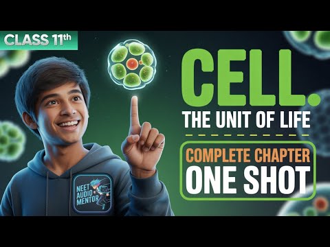 CELL THE UNIT OF LIFE ONE SHOT 🔥 QUICK REVISION NEET2025/2026 |  ONE SHOT REVISION #neet