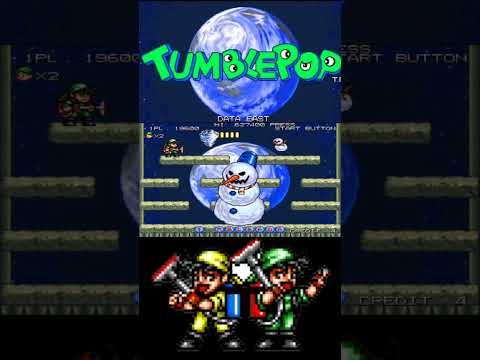 TUMBLEPOP - All Bosses 🕹️🕹️✨