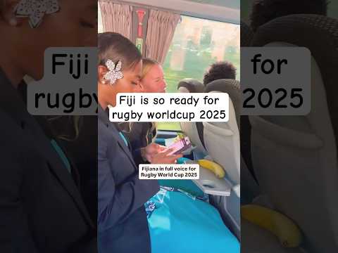 Fiji is so ready for rugby worldcup 2025 #sports #rugby