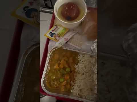 Air india | Asian Vegetarian Meal | एयर इंडिया | #youtubeshorts