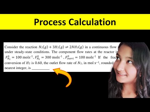 Process Calculations | Chemical Engineering | GATE 2024 | Question Paper Solution