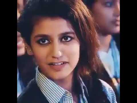 Preya prakash gesture
