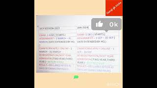 ignou  july session 2023 24 , exam , assignment, result  details
