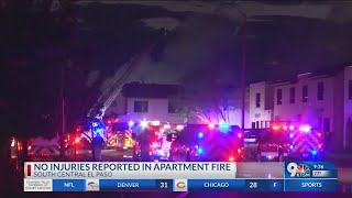 UPDATE: Fire under control, crews looking for hot spots