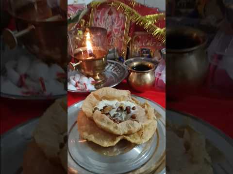 aao maiya ji tumhe bhog lagaye #navratri #shortsfeed #durgapuja #youtubeshorts #whatsappstatus