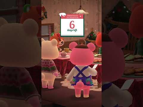 6 Days Until Christmas 🧸  #animalcrossingmusic #acnhcommunity #cozychristmasambience #acnhjazz #acnh