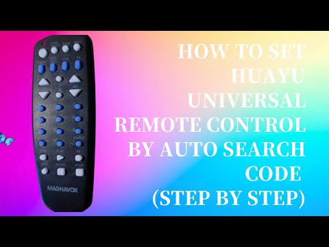 How to Use this Magnavox Universal Remote Control