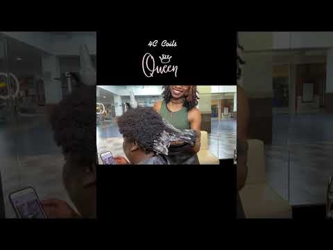 Natural Strands | 4c Magic #natural #naturalhair #4chair #shorts