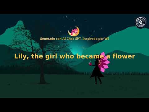 Lily, the girl who became a flower...