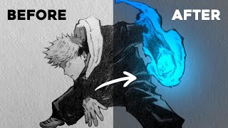 FULL GLOW ART TUTORIAL