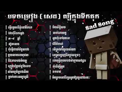 Collection Sad Song ជ្រើសរើស បទសេដល្បីក្នុងទីកតុក TikTok Song » ធ្វើម្ដេចបើខ្ញុំនៅនឹកគេ