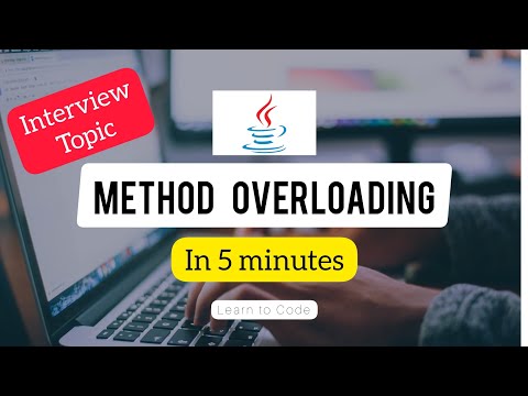 What is Method Overloading || Method overloading in Java || #methodoverloading  #javaforbeginners