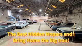 Touring a Secret Mopar Collection and Bringing Home Some Big Power! #mopar #engine #barnfind 