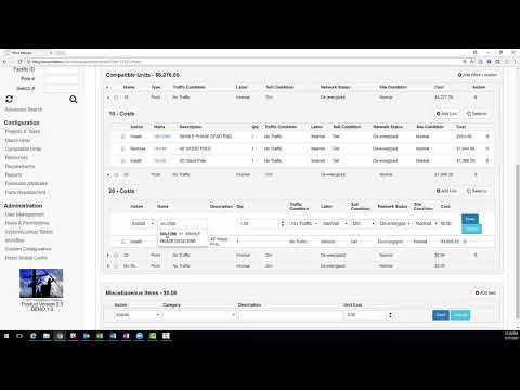 Lifecycle Work: How do I create a new design estimate?