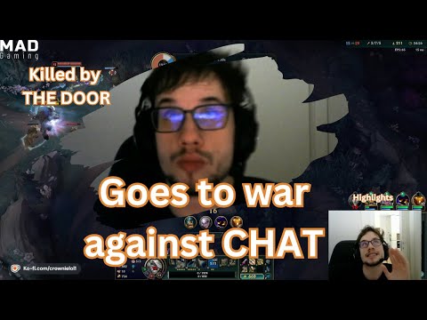 Freakmasta Crownie Goes To War Against Chat 💬