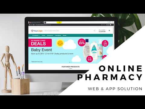 Pharmacy Web and App development solution | Online medicine delivery