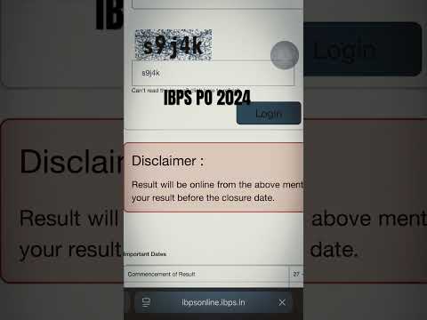 My IBPS PO score card 2024 my IBPS PO result 😎 #ibpspo #banker #ibpsporesult