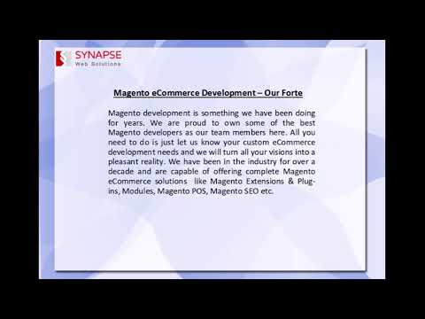 SynapseWebSolutions Magento Development Company UK