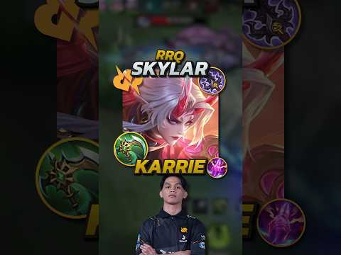 How RRQ Skylar Plays Karrie! Mobile Legends #mobilelegends #mlbb #gaming