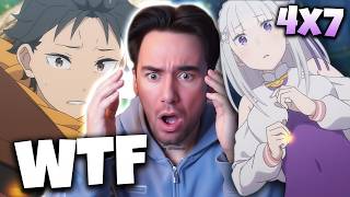 WTF JUST HAPPENED!? Re: Zero - S4 Ep 7 (REACTION)