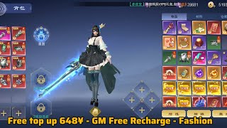 Immortal Spirit MMO Private Server - Free Top up 648¥ - GM Free Recharge - Fashion