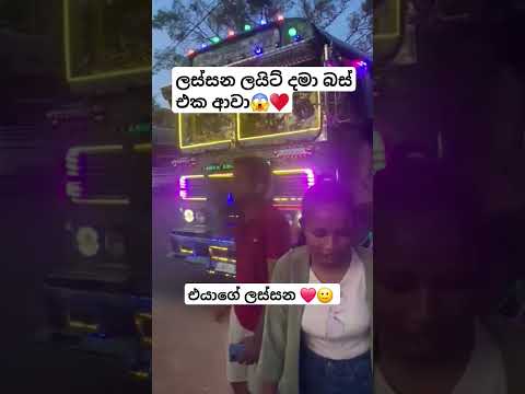 එයාගෙ ලස්සන♥️#busworld #newbusvideo#automobile #vahicles#slvehicles#dhamrejini #driver#viralvideo