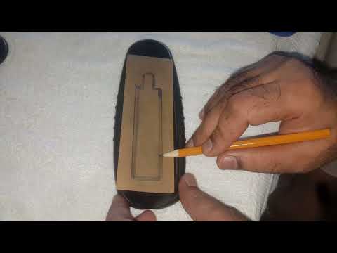 Pragmatic universal remote control and fabricating battery cover, cleaning buttons panel, Tv, vcr