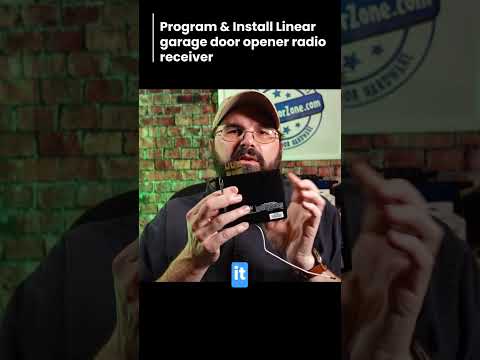 Garage door opener Linear Delta 3 radio receivers