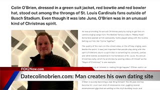 Colin O'Brien creates dating website