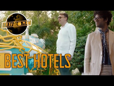 The Most LUXURY Hotels from Travel Man feat Richard Ayoade & Joe Lycett | Travel Man