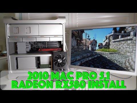 My First Mac Pro 5,1 Upgrade! Installing A Radeon RX580 8GB Graphics Card