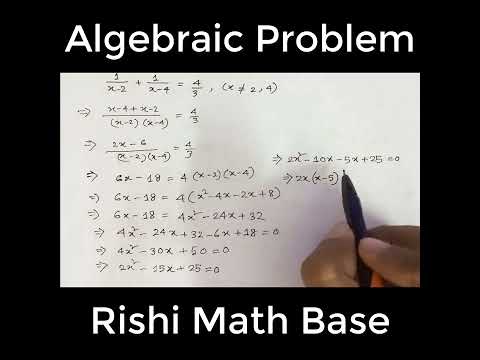 How to Solve Algebraic Equations by Factoring, algebra, Rishi Math Base 080825