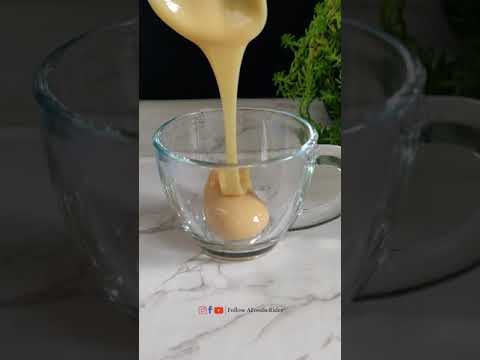 Frothy Café Bombón | Café Bombón Recipe | Easy Coffee Recipe | #short