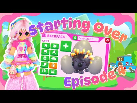 Starting Over Episode 4! Roblox Adopt Me