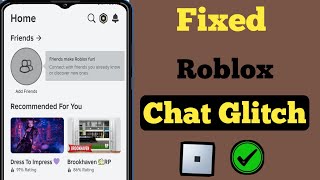 How to Fix Roblox Mobile Chat Glitch |Roblox Mobile Chat Glitch | Roblox Chat NotWorking in Mobile