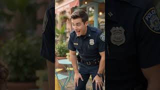 Cute Boy & Friendly Cop Have a Funny Moment 😂👮‍♂️🇺🇸 #Shorts #usa #youtubeshorts #funnyshorts