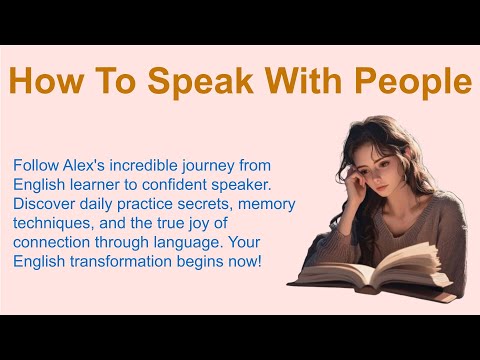 How To Speak With People🔥 | English Fairy Story | Basic English | Simple English