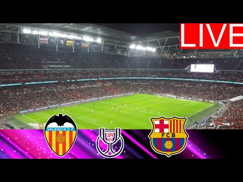 Valencia vs Barcelona | Copa Del Rey 2025 | eFootball pes 21gameplay