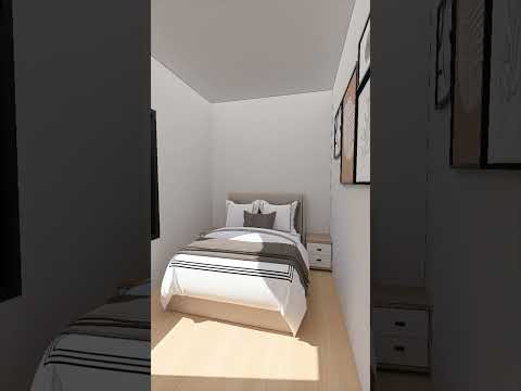 Container Home on a hill! Garage, office, 2 baths—modern, compact, and stylish! #tinyhome #tinylife