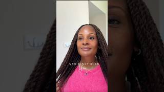 Mini Twist with QVR Kinky Human   Explorations ♥️ #protectivestyles #braids #diy #wigs  #minitwists