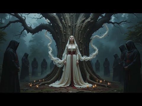 Bizarre Wedding Bride Tied to Tree to Absorb Ancestral Spirits