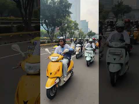 Sunmori bareng riders TVS Callisto! Terima kasih buat para riders yang sudah join #TVSCallisto