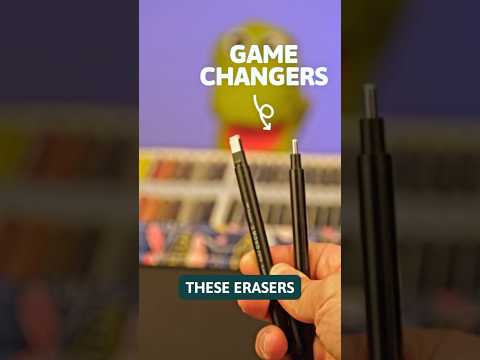 These Erasers Are Game Changers #art #drawingtutorial #howtodraw #drawing #tutorial #hacks #hack