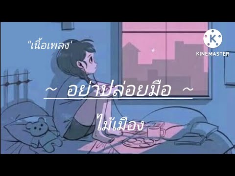 อย่าปล่อยมือ - ไม้เมือง ( เนื้อเพลง )