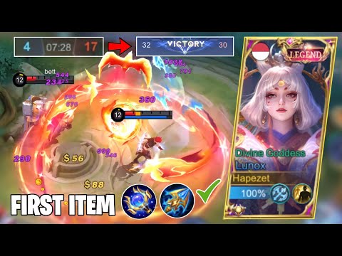 Lunox Carry the Team From Being Slaughtered to Comeback! | Mobile Legends