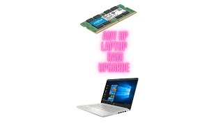 RAM Upgrade 8GB to 16GB in HP Laptop⚡️